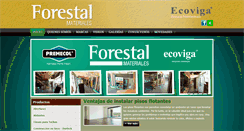 Desktop Screenshot of forestalmateriales.com.ar